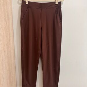 Athleta Rich Brown Straight Leg Pants